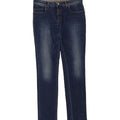 TRUSSARDI Womens Slim Jeans W27 L32 Blue Vintage Trussardi and Second-Hand Trussardi from Messina Hembry 