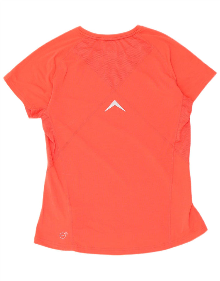 Puma Womens T-Shirt Top UK 14 Large Red Polyester