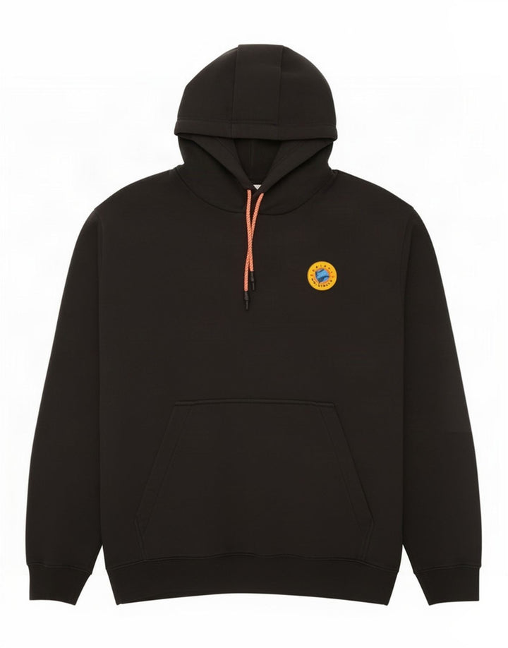 Adidas Mens Hoodie Jumper Large Black Cotton