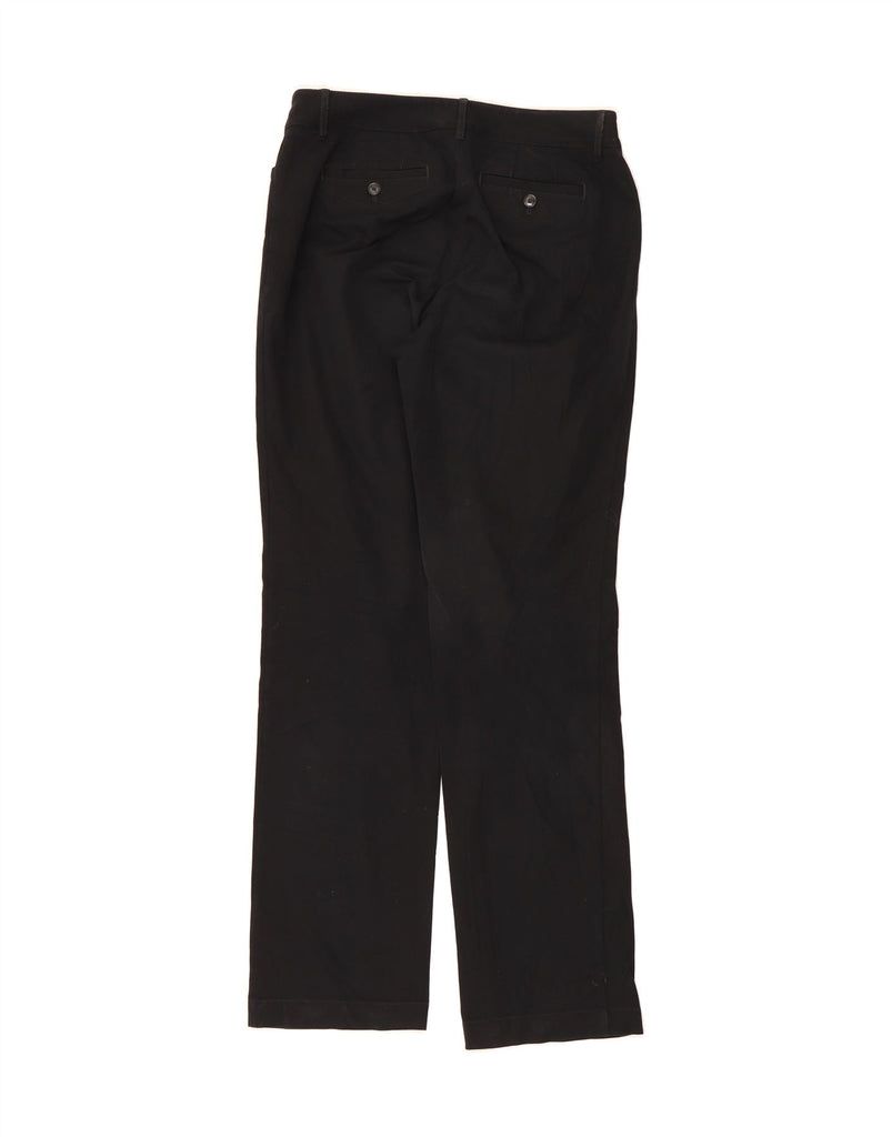 EDDIE BAUER Womens Straight Casual Trousers US 10 Large W32 L34 Black Vintage Eddie Bauer and Second-Hand Eddie Bauer from Messina Hembry 