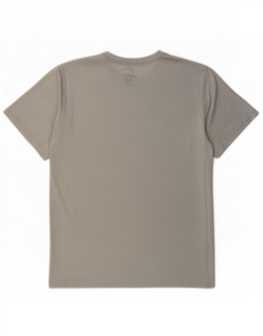 Nike Mens Dri Fit Graphic T-Shirt Top Medium Grey Polyester