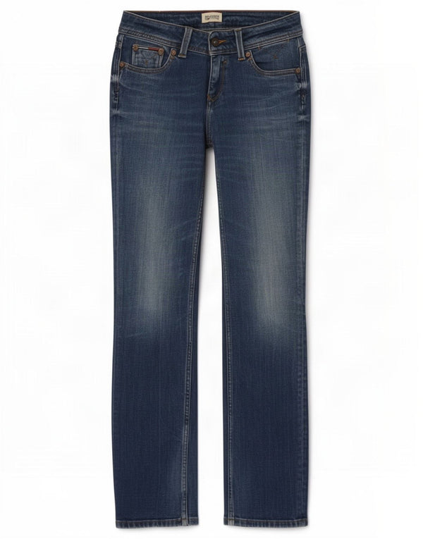 Tommy Hilfiger Womens Slim Jeans W26 L32 Blue Cotton