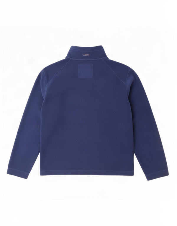 Weird Fish Mens Fleece Jacket UK 38 Medium Navy Blue Polyester