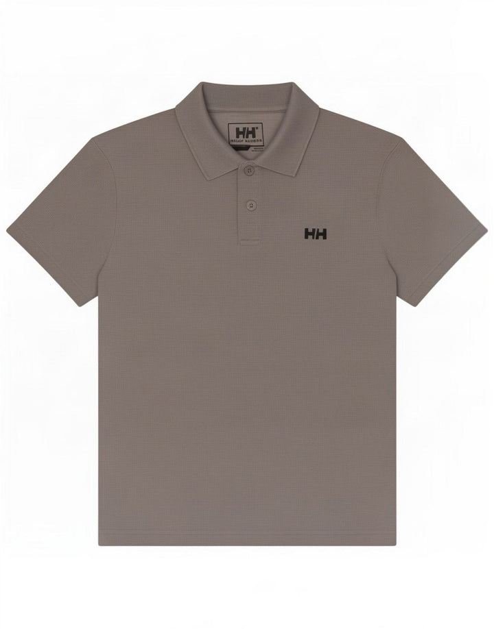 Helly Hansen Mens Polo Shirt Small Grey Nylon