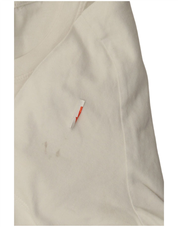 Nike Mens T-Shirt Top XS White Cotton