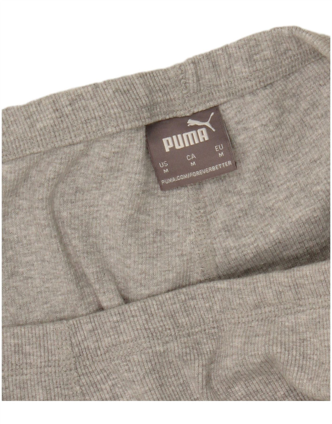 Puma Womens Tracksuit Trousers Joggers UK 14 Medium Grey Flecked