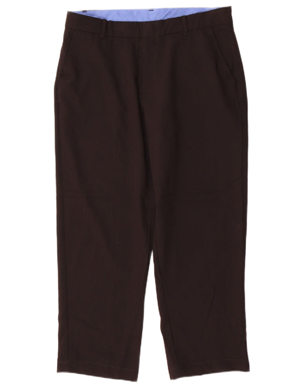 Izod Boys Husky Loose Fit Chino Trousers 15-16 Years W32 L25 Black