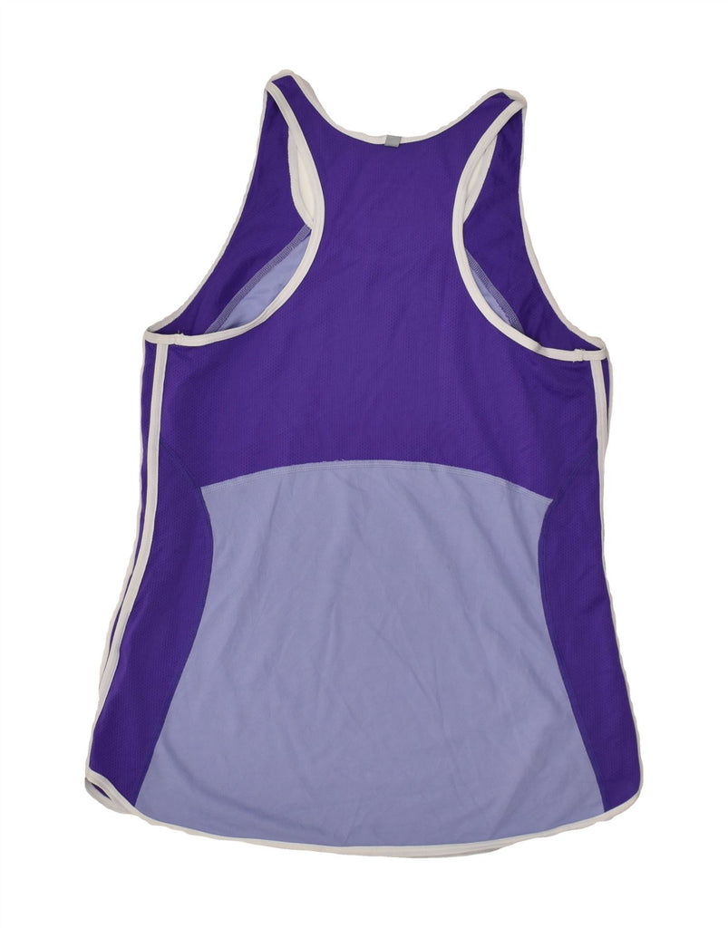 NIKE Womens Dri Fit Vest Top UK 8 Small Purple Polyester | Vintage Nike | Thrift | Second-Hand Nike | Used Clothing | Messina Hembry 