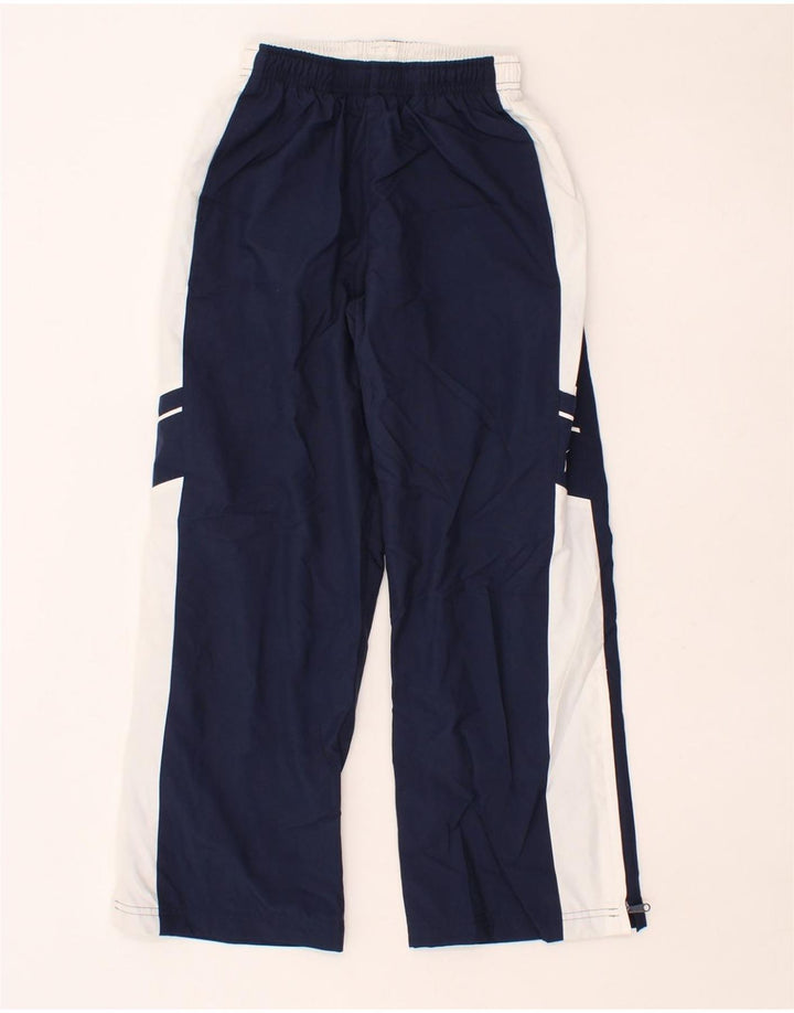 NIKE Boys Tracksuit Trousers 10-11 Years Medium Navy Blue Colourblock Vintage Nike and Second-Hand Nike from Messina Hembry 