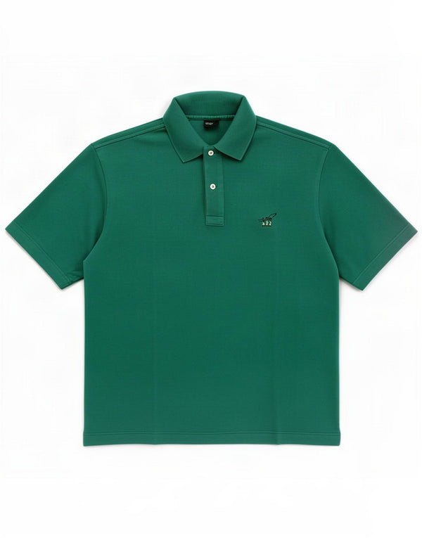 Henry Cottons Mens Polo Shirt Medium Green Cotton