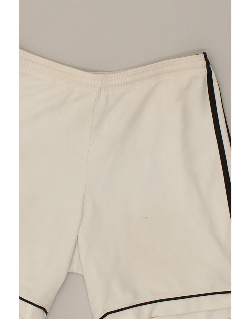 ADIDAS Mens Climalite Sport Shorts Small White Polyester | Vintage Adidas | Thrift | Second-Hand Adidas | Used Clothing | Messina Hembry 
