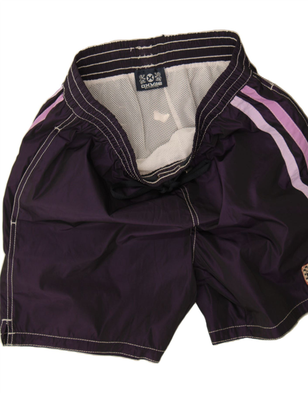 VINTAGE Boys Swimming Shorts 15-16 Years  Purple Vintage Vintage and Second-Hand Vintage from Messina Hembry 