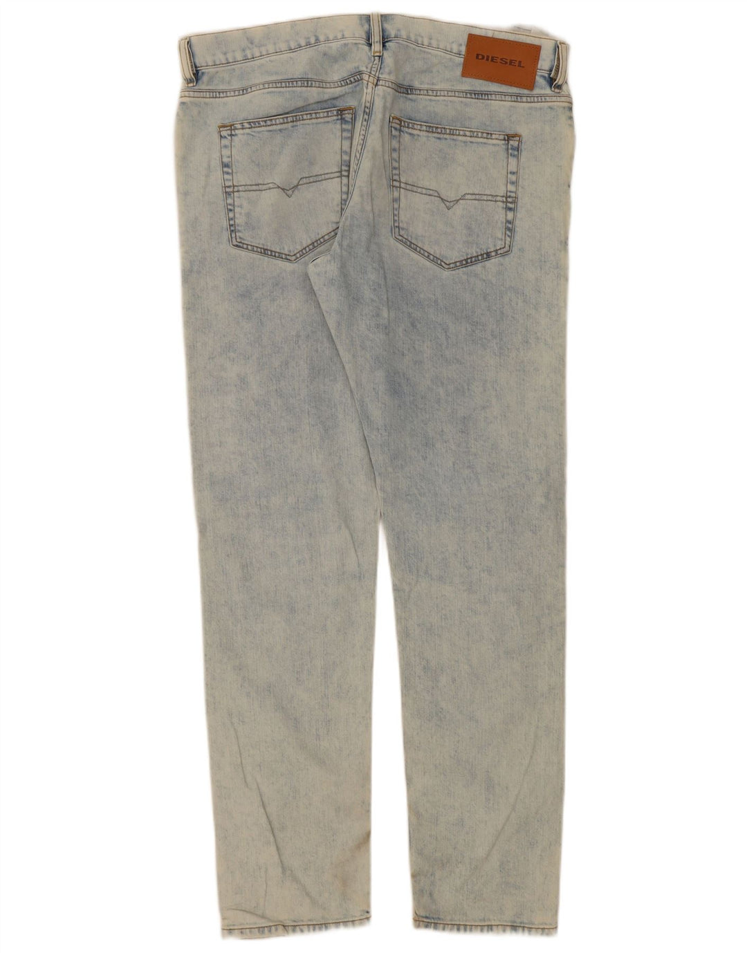 Diesel Mens D-Luster Stretch Slim Jeans W36 L32 Blue Cotton