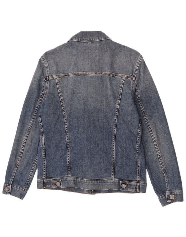 SIVIGLIA Mens Denim Jacket IT 48 Medium Blue Cotton