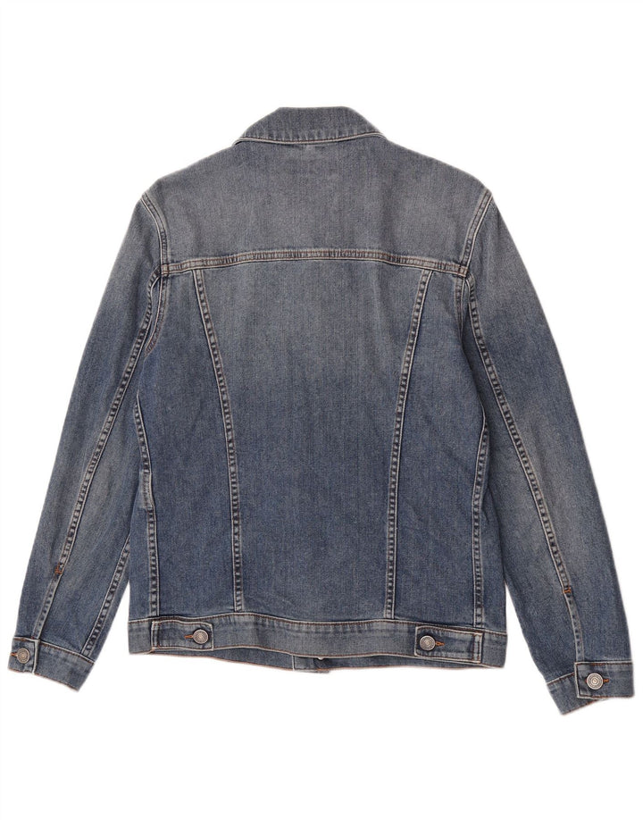 SIVIGLIA Mens Denim Jacket IT 48 Medium Blue Cotton