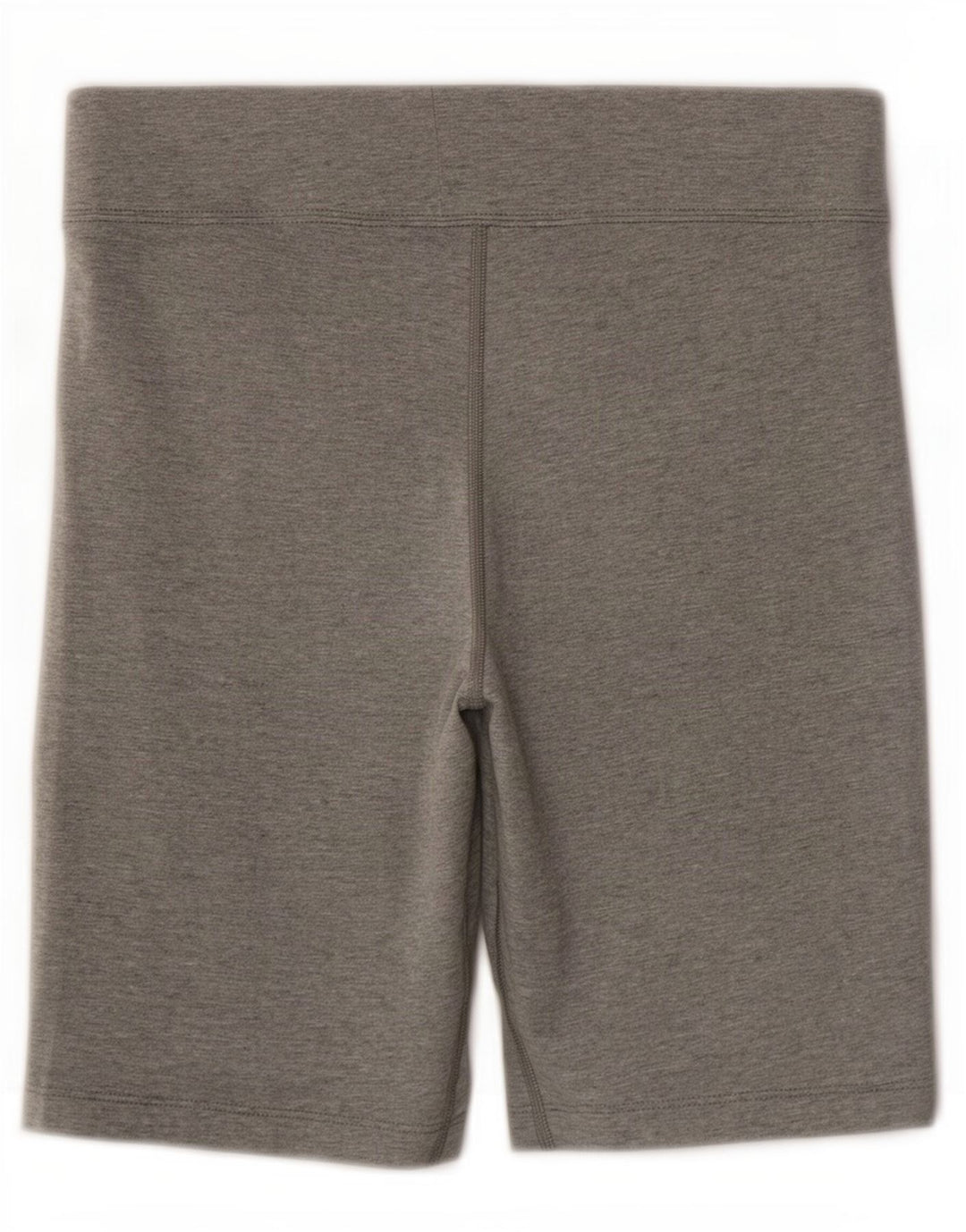 Nike Womens Sport Shorts UK 12 Medium Grey Cotton