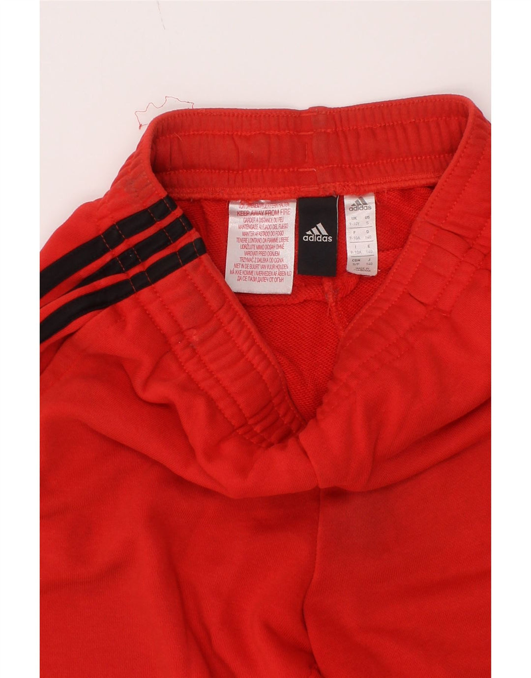 Adidas Boys Graphic Sport Shorts 9-10 Years  Red