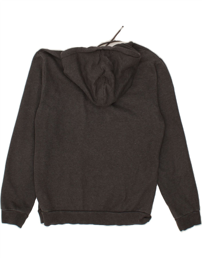 PUMA Mens Graphic Hoodie Jumper Small Grey Cotton Vintage Puma and Second-Hand Puma from Messina Hembry 
