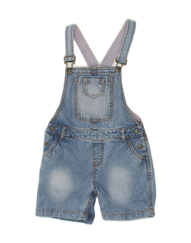 FAT FACE Girls Dungarees Denim Shorts 8-9 Years W26  Blue Cotton | Vintage Fat Face | Thrift | Second-Hand Fat Face | Used Clothing | Messina Hembry 