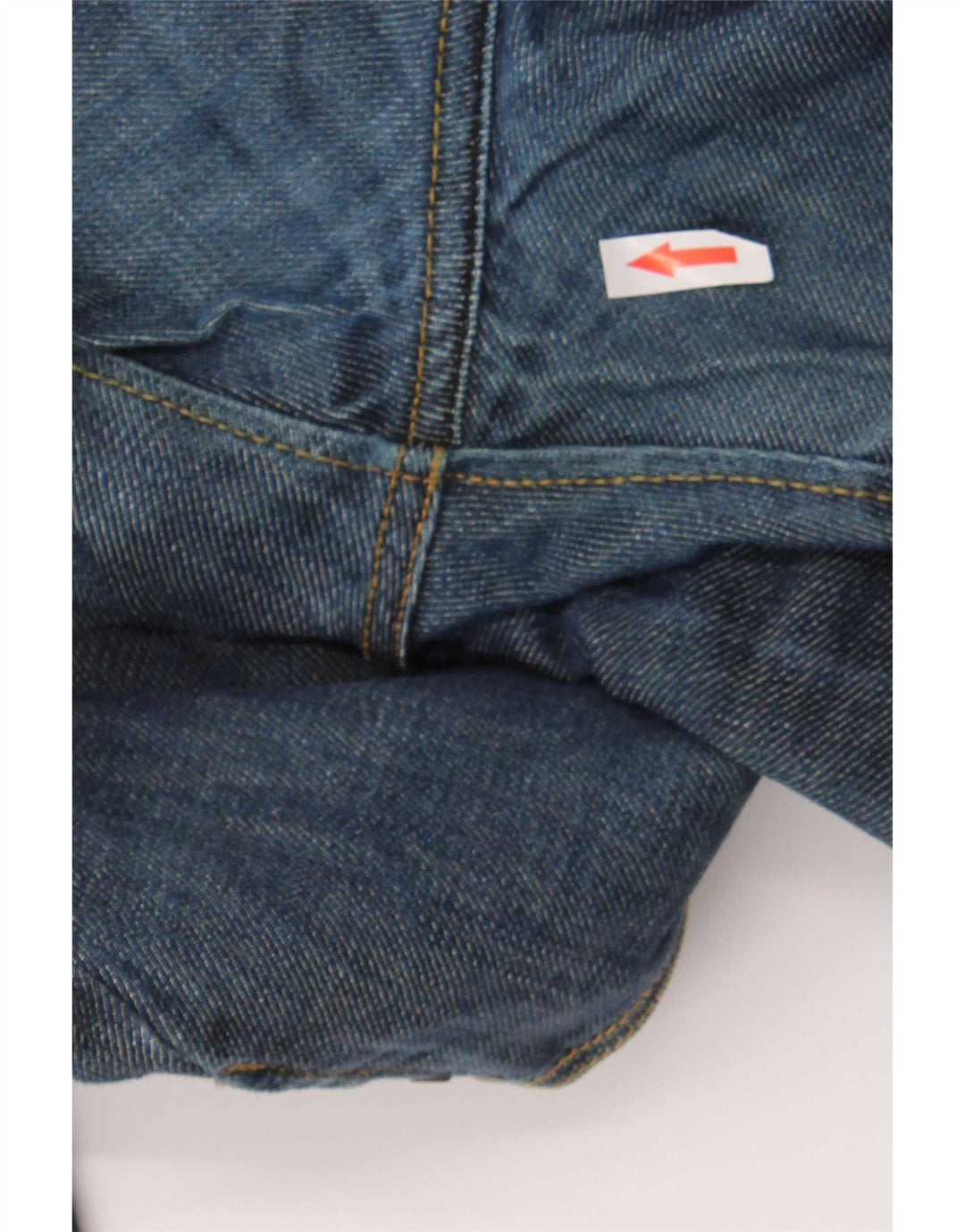 Datch Mens Straight Jeans W38 L33 Blue Cotton