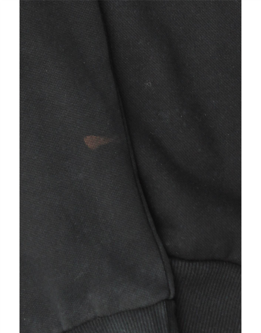 PUMA Mens Graphic Hoodie Jumper Medium Black Cotton