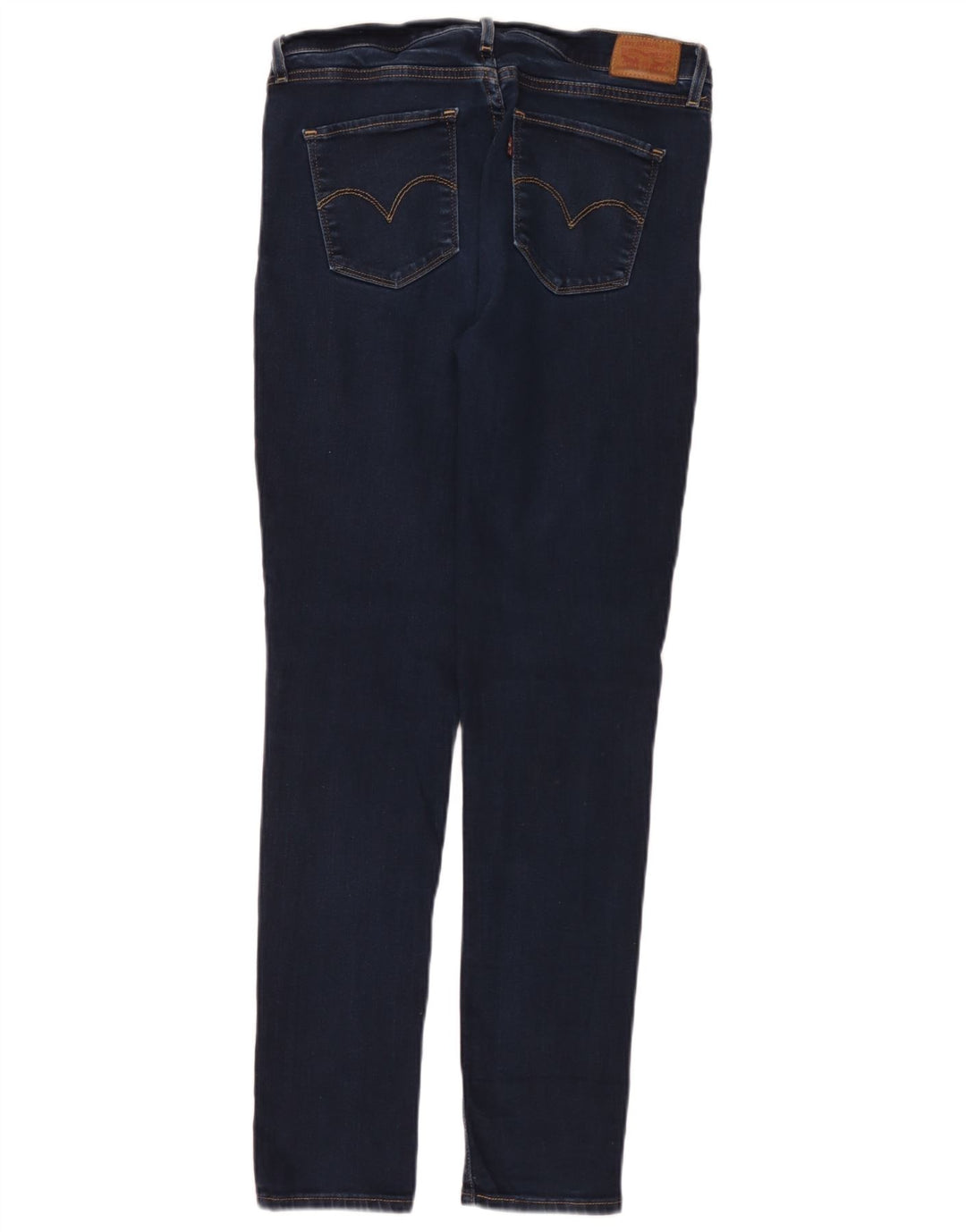 Levi's Womens Skinny Jeans W31 L30 Navy Blue Cotton