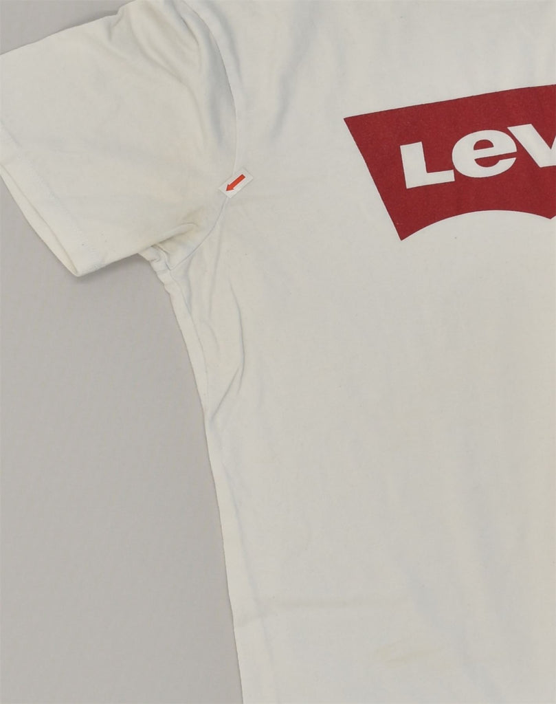 LEVI'S Mens San Francisco Graphic T-Shirt Top Small White Cotton | Vintage Levi's | Thrift | Second-Hand Levi's | Used Clothing | Messina Hembry 