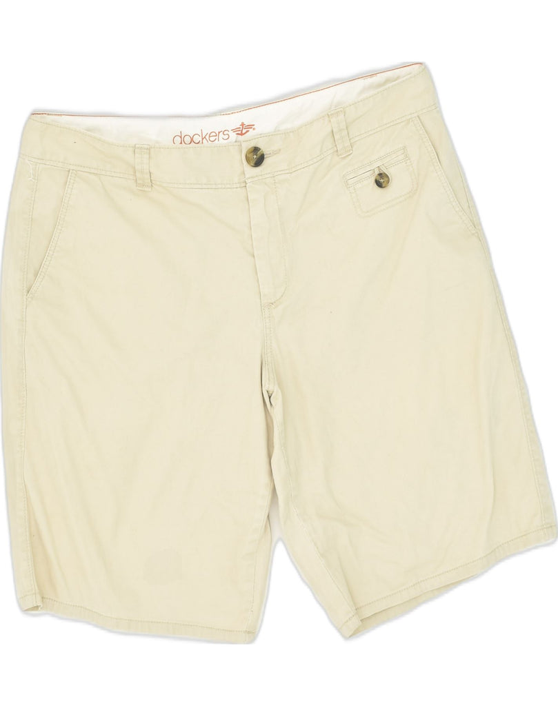 DOCKERS Mens Chino Shorts US 14 XL W36 Beige Cotton | Vintage Dockers | Thrift | Second-Hand Dockers | Used Clothing | Messina Hembry 