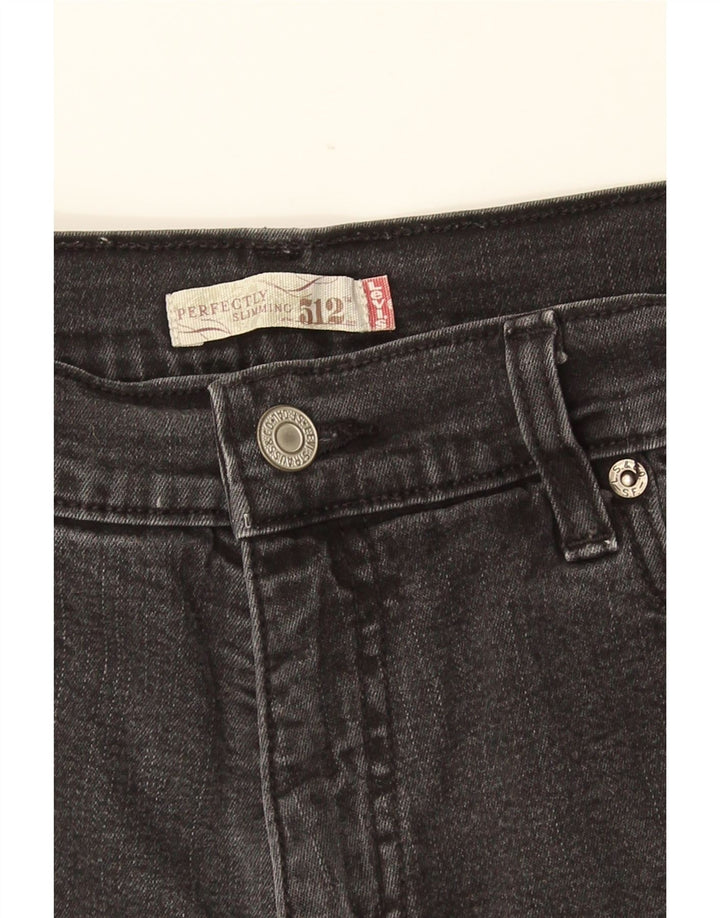 LEVI'S Womens 512 Perfectly Slimming Bootcut Jeans W28 L31 Grey