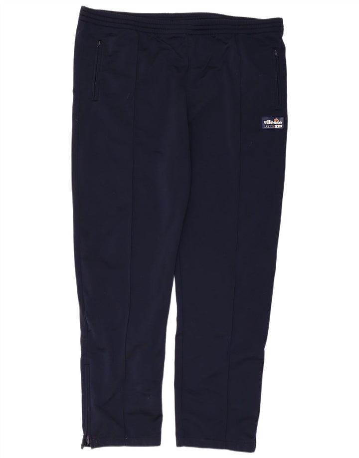 Ellesse Mens Tracksuit Trousers XL  Navy Blue Polyester