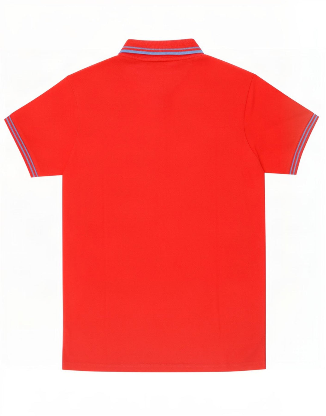 Kappa Mens Polo Shirt Large Red Striped