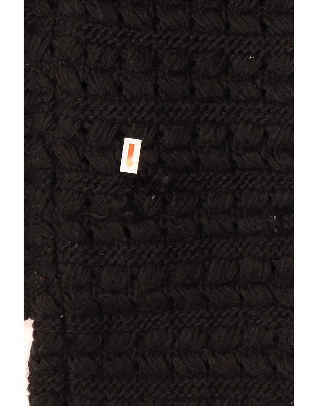 Zara Womens Oversized Longline Open Cardigan Sweater UK 14 Medium Black