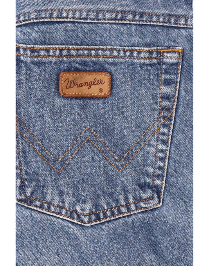 WRANGLER Mens Straight Jeans W38 L30 Blue