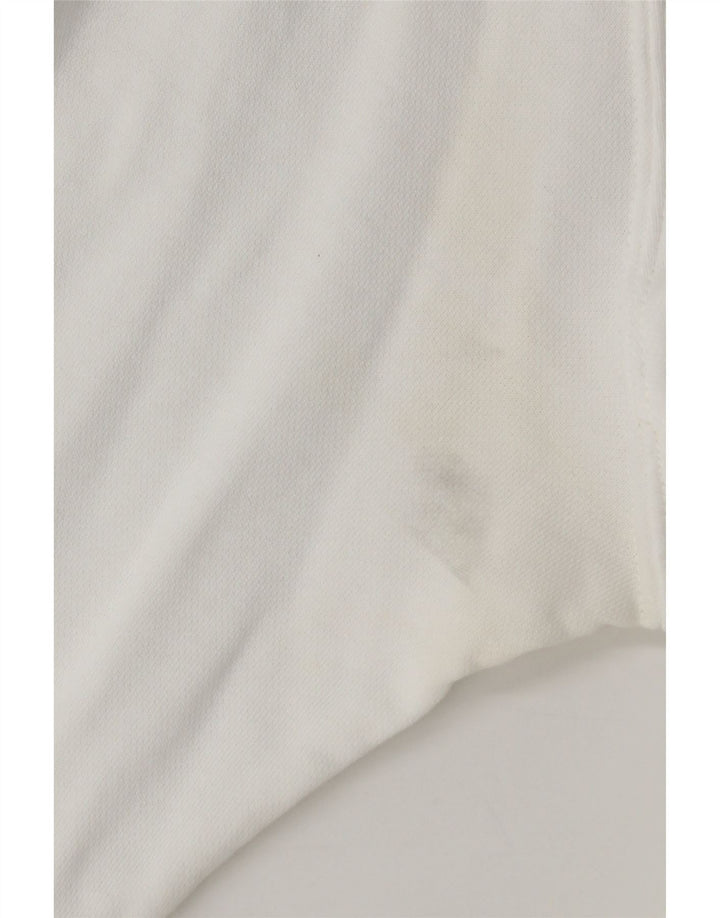 Nike Mens Graphic Sweatshirt Jumper Small White Cotton