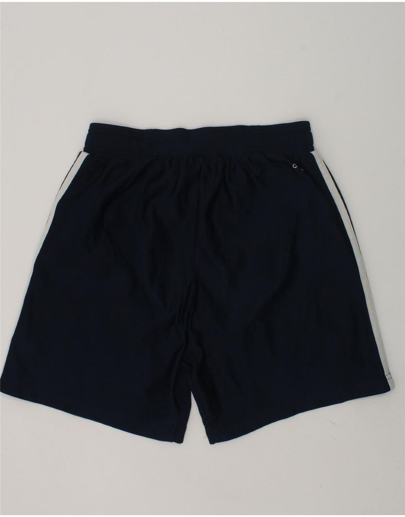 ADIDAS Boys FC Bayern Munchen Sport Shorts 11-12 Years Navy Blue Polyester | Vintage Adidas | Thrift | Second-Hand Adidas | Used Clothing | Messina Hembry 