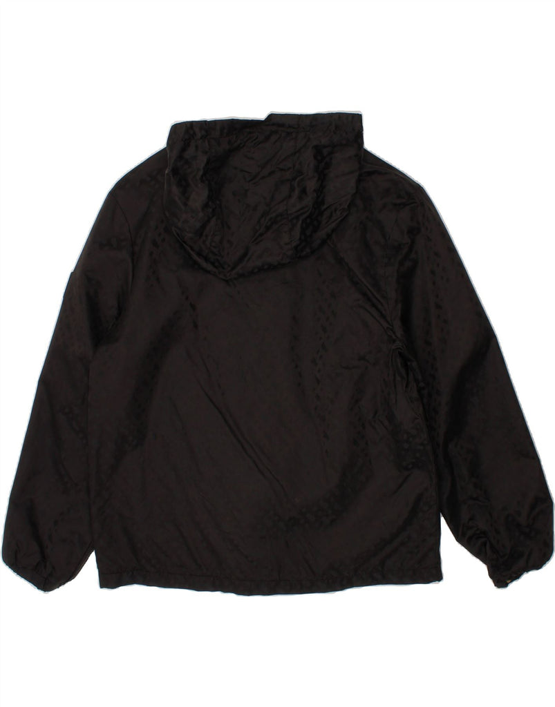 HUGO BOSS Boys Zip Hoodie Sweater 9-10 Years Black Spotted Vintage Hugo Boss and Second-Hand Hugo Boss from Messina Hembry 