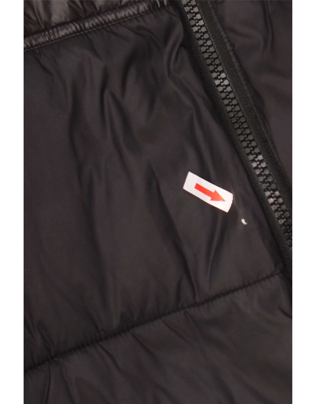 Fila Mens Padded Jacket UK 38 Medium Black Nylon