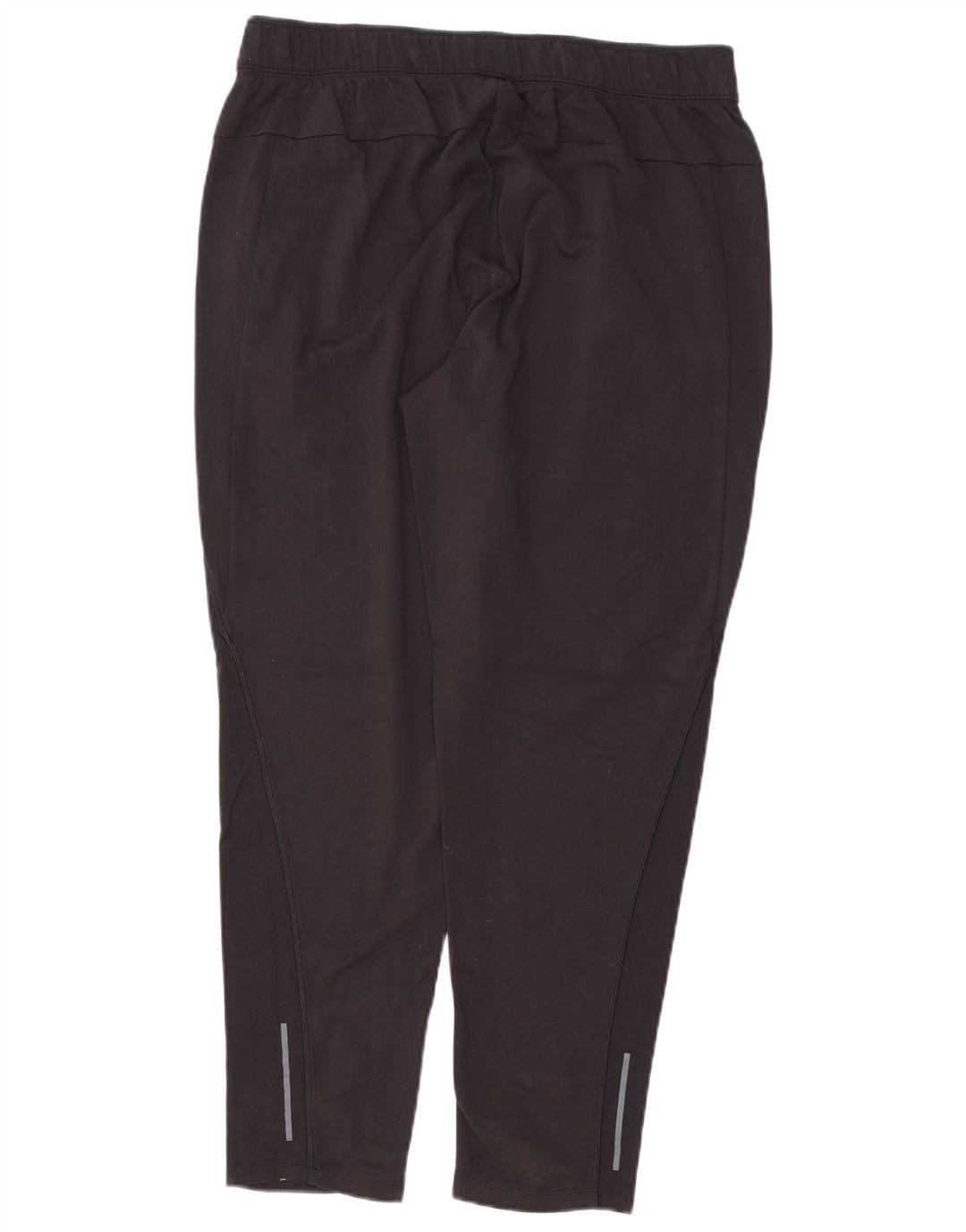 RUSSELL ATHLETIC Mens Tracksuit Trousers Large Black Rayon