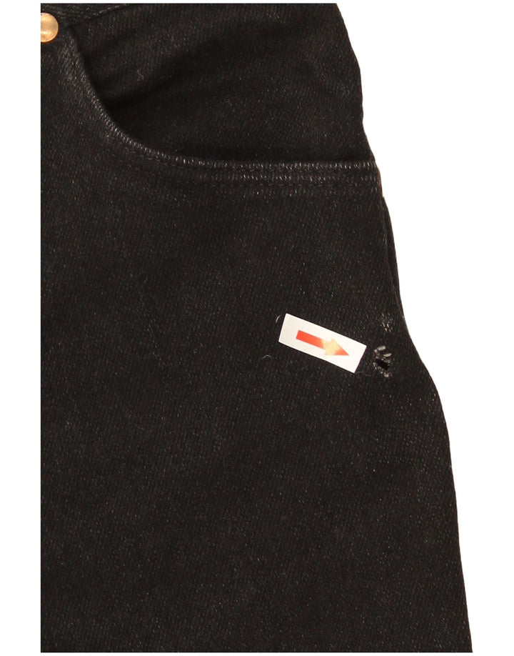Wrangler Mens Texas Straight Jeans W32 L30 Black Cotton