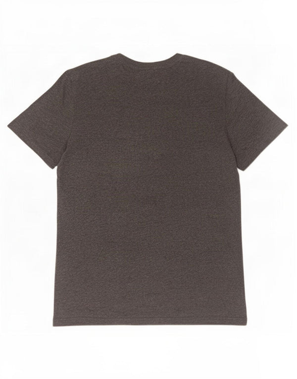 Superdry Womens Graphic T-Shirt Top UK 12 Medium Grey Cotton