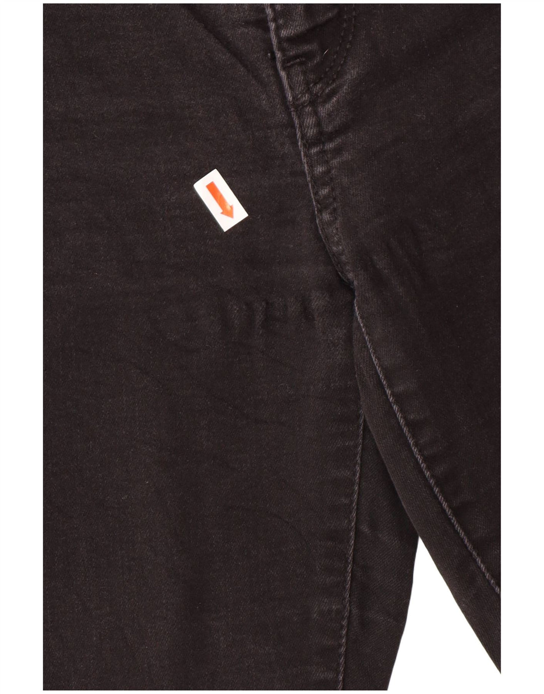 LEVI'S Womens 312 Shaping Slim Jeans W26 L30 Black Cotton