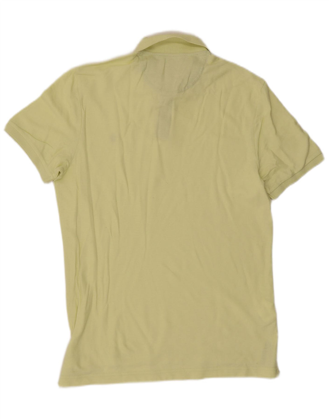 Penguin Mens Classic Fit Polo Shirt Large Yellow Cotton