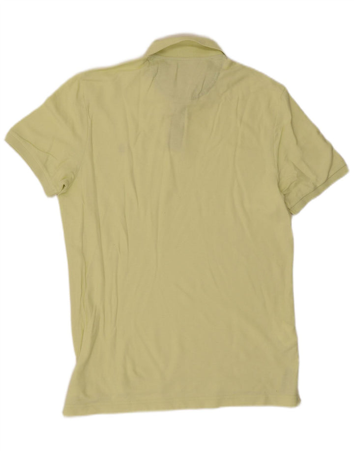 Penguin Mens Classic Fit Polo Shirt Large Yellow Cotton
