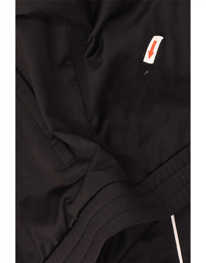 Lotto Mens Regular Fit Tracksuit Top Jacket Medium Black Polyester Sports
