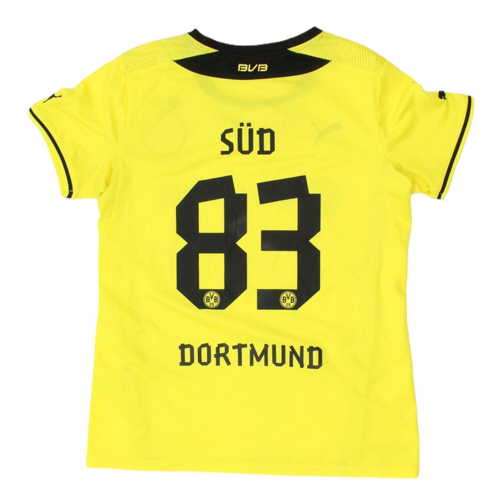 Borussia Dortmund 2013-14 Puma Boys Home Shirt | Football Kids Sportswear VTG | Vintage Messina Hembry | Thrift | Second-Hand Messina Hembry | Used Clothing | Messina Hembry 