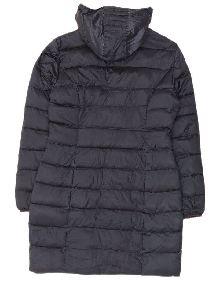 Ellesse Womens Hooded Padded Coat UK 18 XL Black Polyester