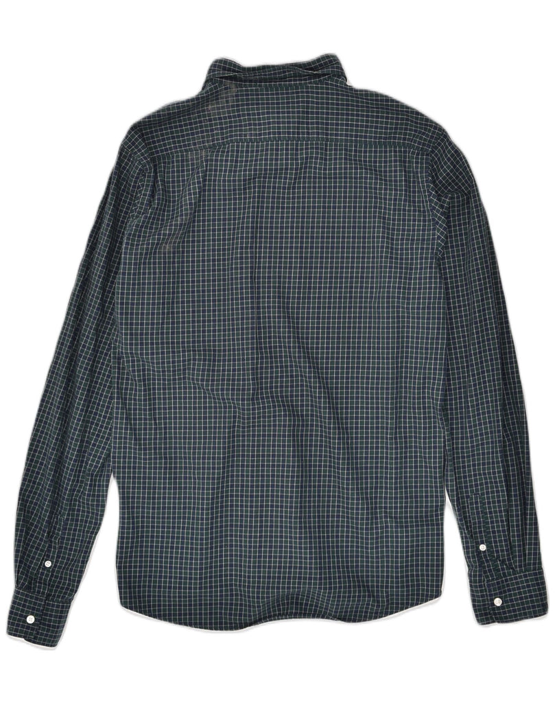 SUN68 Mens Shirt Large Navy Blue Check Cotton | Vintage Sun68 | Thrift | Second-Hand Sun68 | Used Clothing | Messina Hembry 