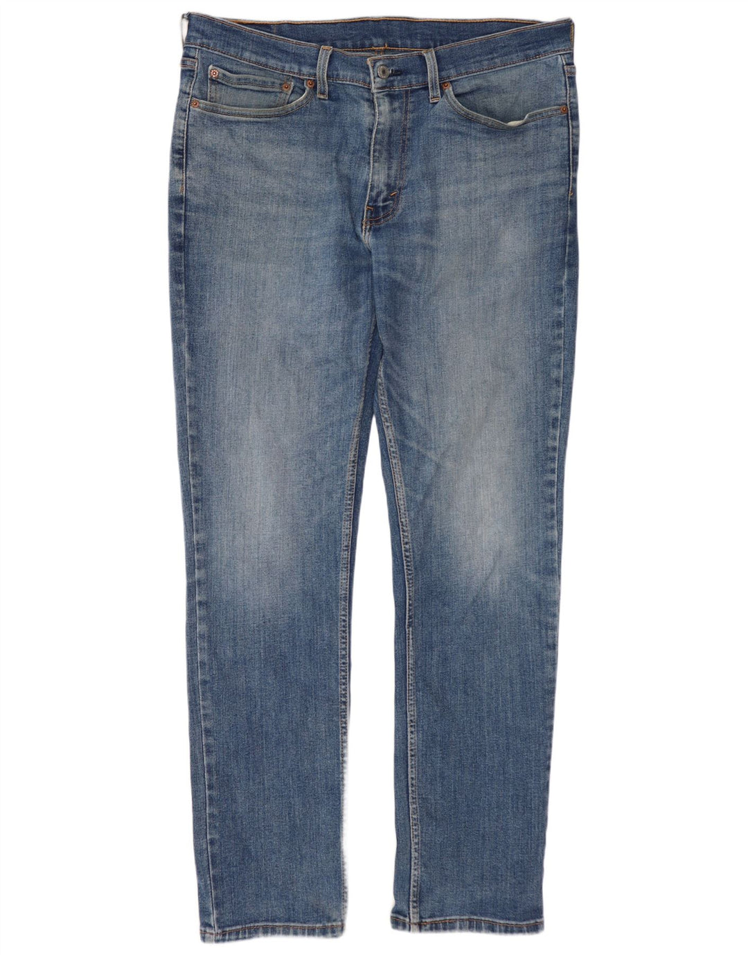 Levi's Mens 511 Slim Jeans W34 L32 Blue Cotton