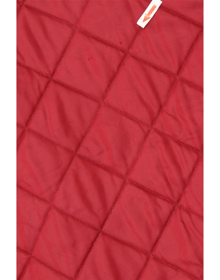 Rifle Mens Quilted Jacket UK 40 Large Red