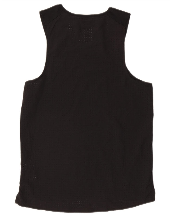 Nike Mens Dri Fit Graphic Vest Top Small Black Polyester